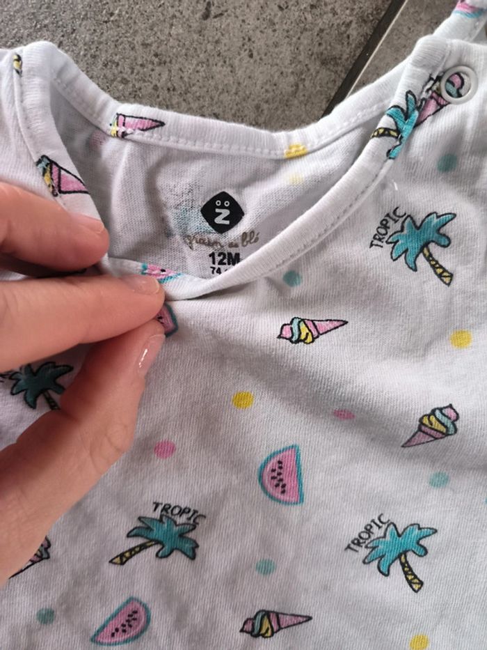 Lot tee shirt fille - photo numéro 2