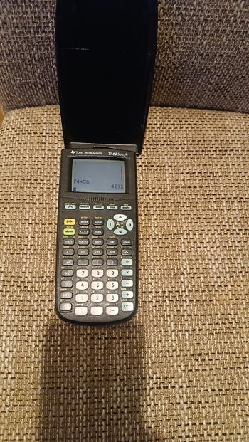 Calculatrice Texas instruments TI82