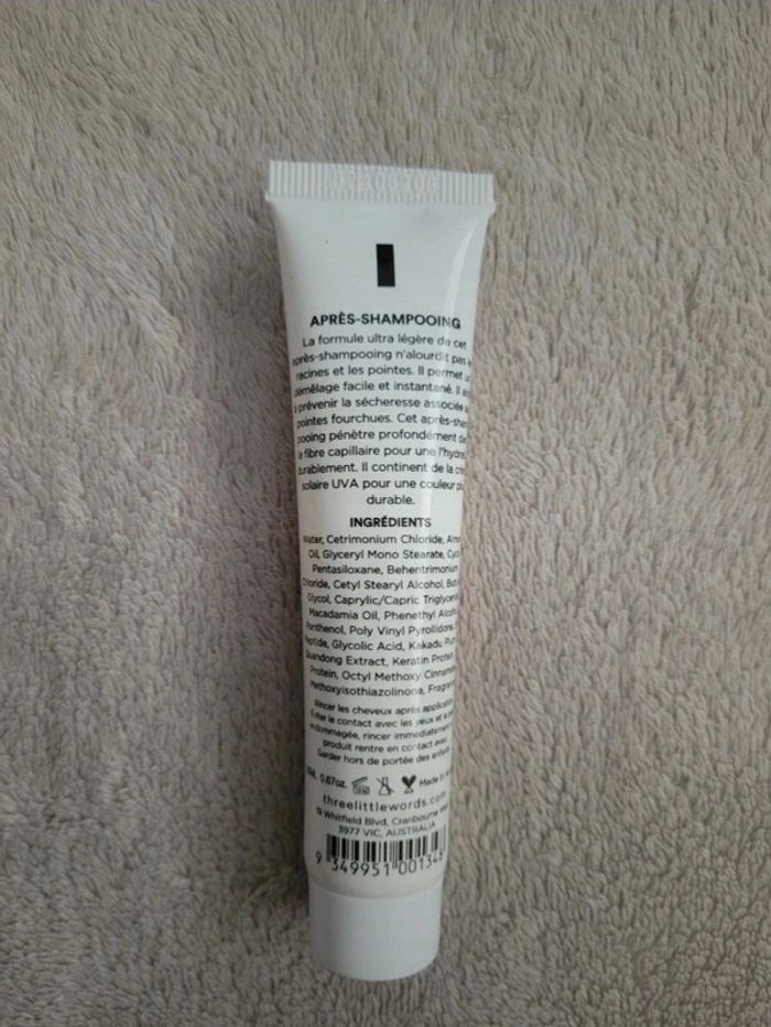Après shampoing Three Little Words - photo numéro 2
