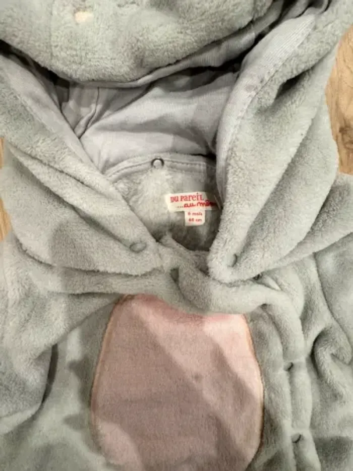 Gilet doux DPAM 6 mois - photo numéro 2