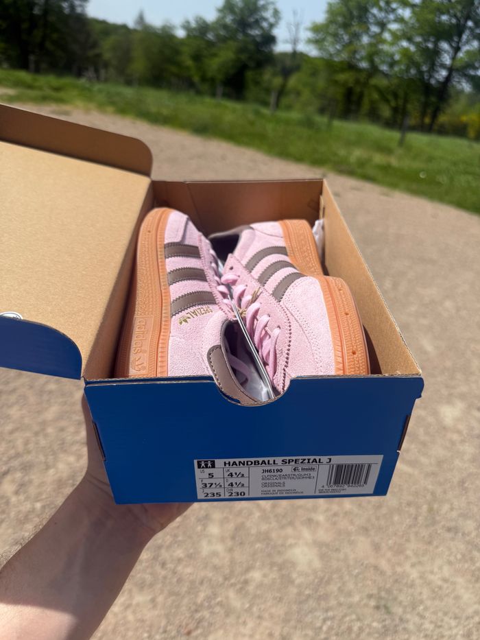 Adidas Originals Handball Spezial - Rose/marron - photo numéro 8