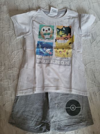 Pyjama court Pokémon 5ans