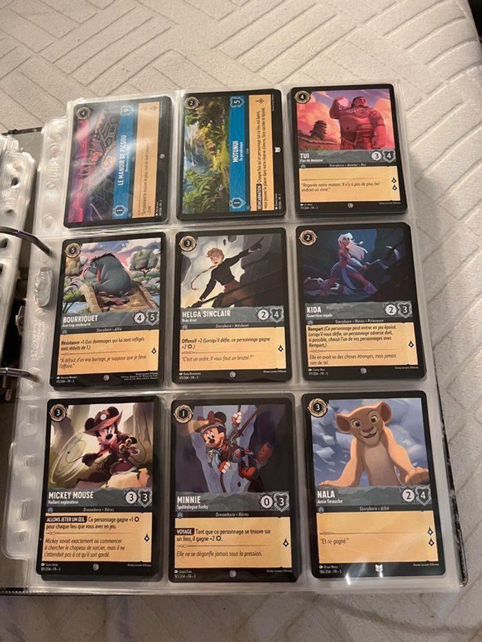Lot de 241 cartes Lorcana - Chapitre 1 à 6 - photo numéro 5