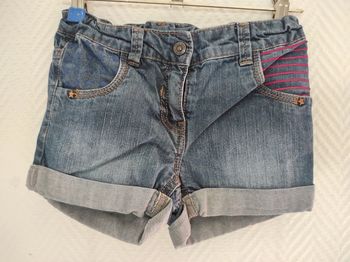 Short jeans 8 ans
