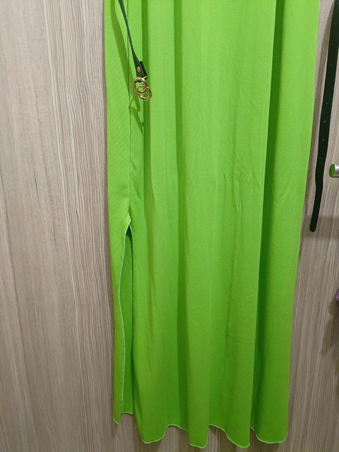 Robe longue verte clair - photo numéro 6