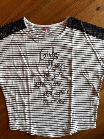 Tee shirt 10 ans fille orchestra