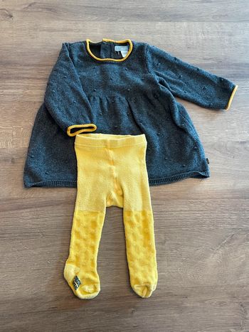 Ensemble Robe pull et collants