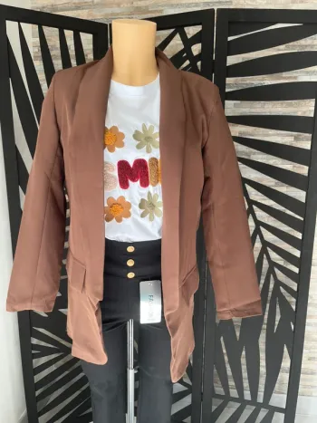 Superbe veste blazer chocolat
