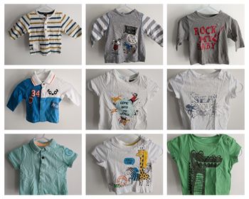Lot de 9 tee shirt