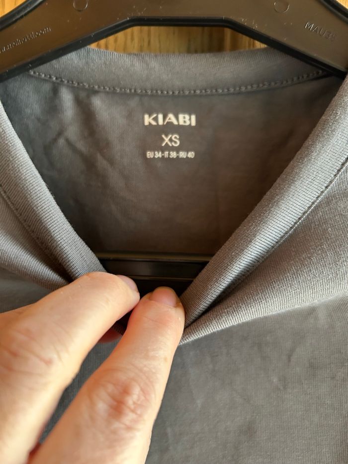 Lot de 2 hauts manches longues Kiabi - taille XS - photo numéro 3