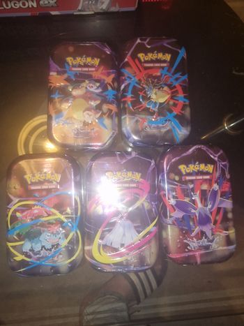 Art set mini tins méga évolution
