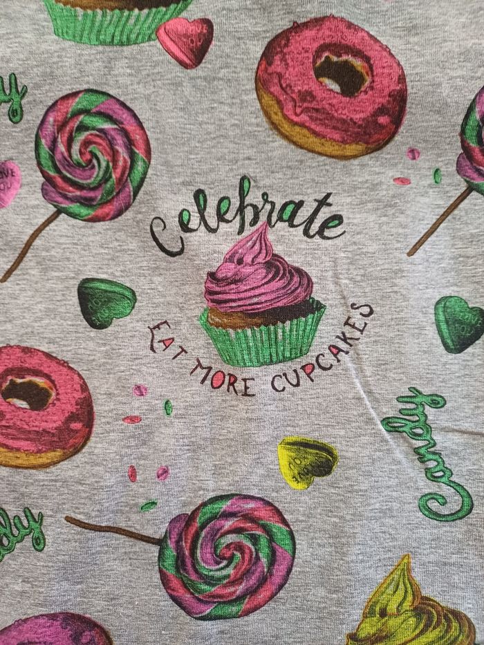 Coupon tissu jersey" cupcake" - photo numéro 2