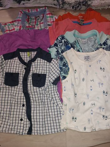 Lot maillot t-shirt chemise 