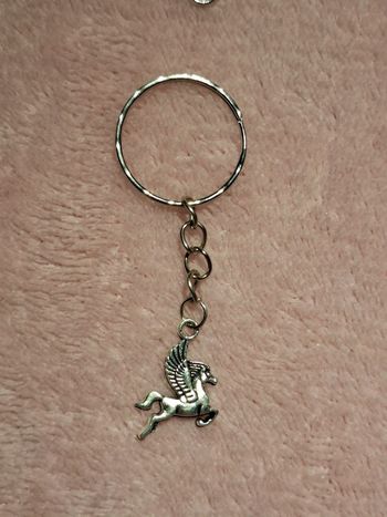 Porte clé cheval ailé
