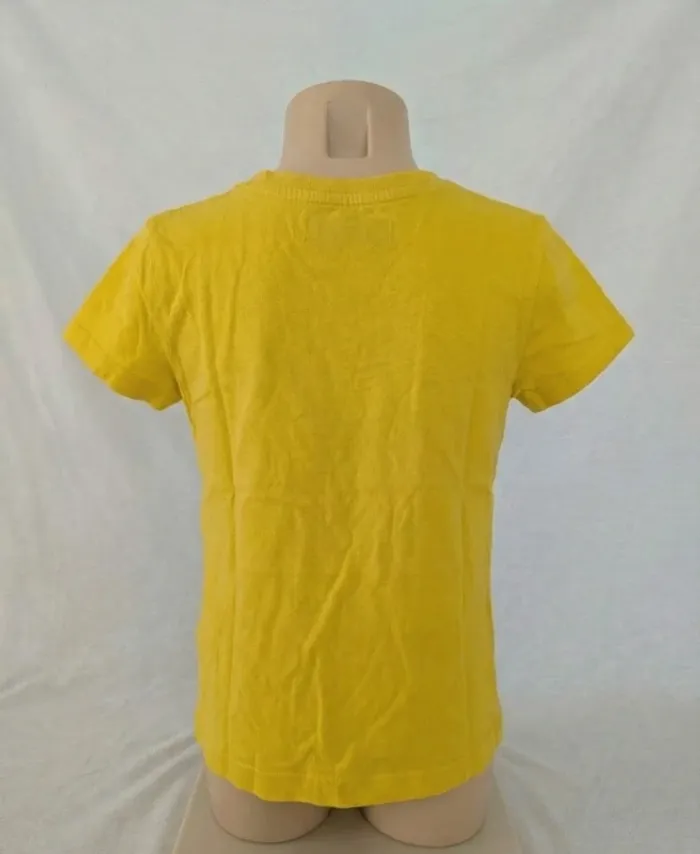 T-shirt jaune American College - 6 ans (Idéal jeux / activités manuelles) 🎨 - photo numéro 2