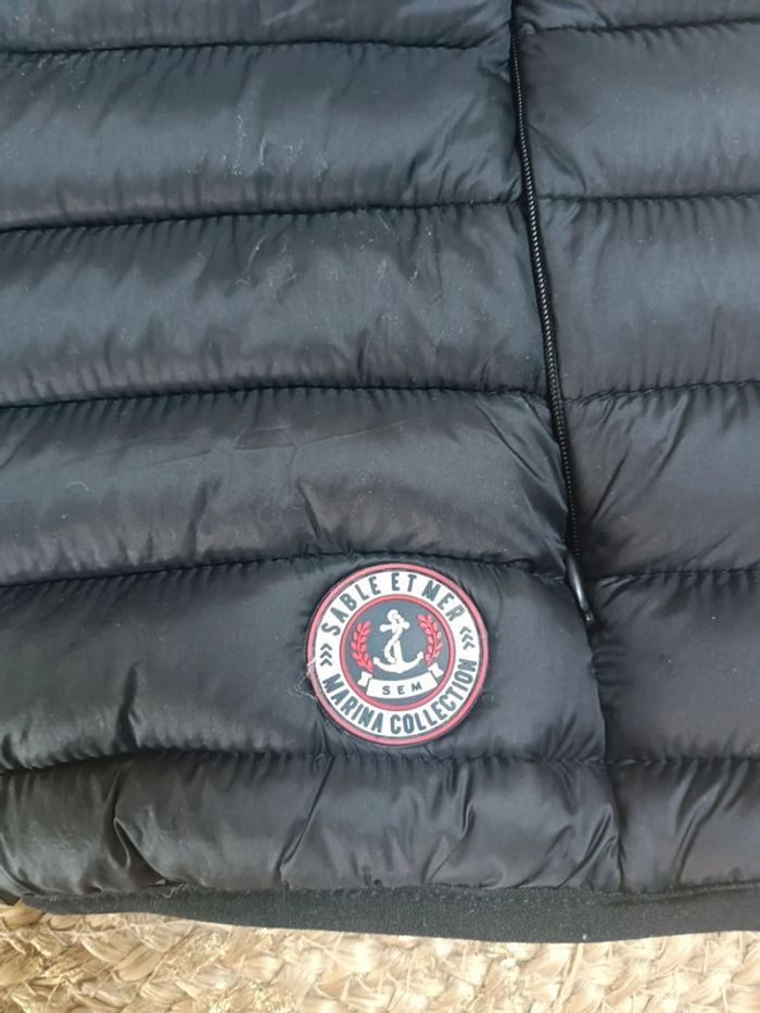 Gilet , doudoune sans manche sable et mer taille S - photo numéro 4