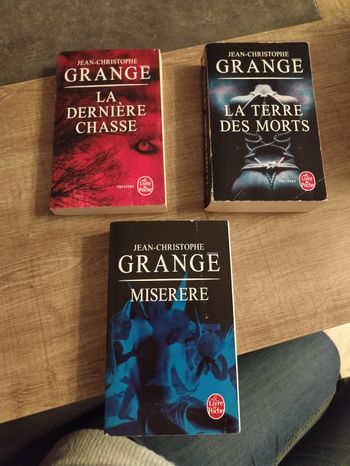 Lot thrillers J-c Grange