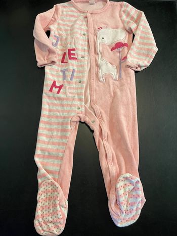 Pyjamas velours 36 mois