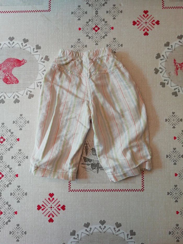 Pantalon lin 6 mois - photo numéro 2