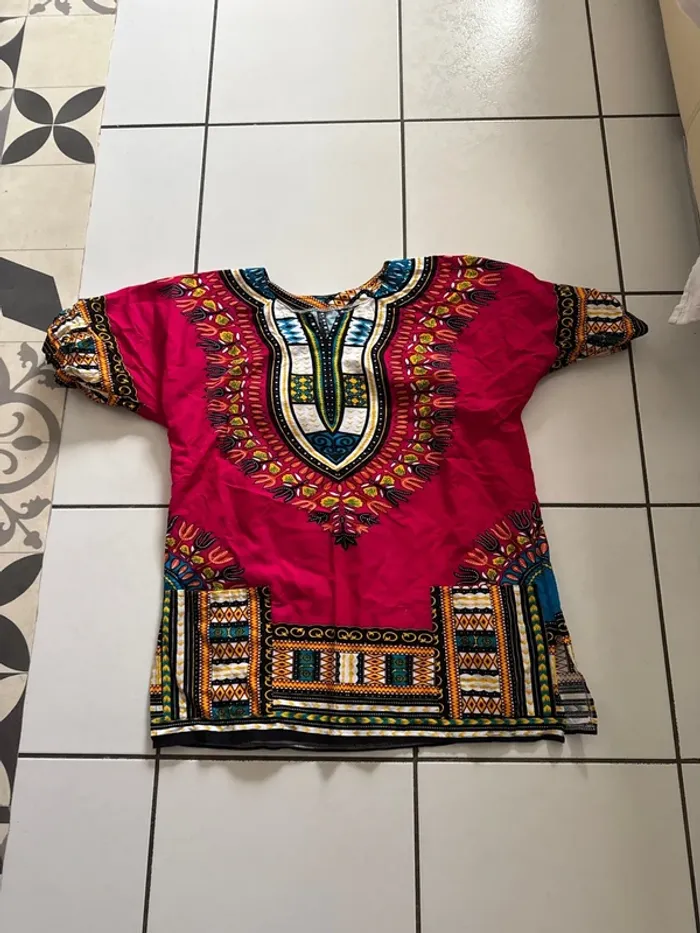 Tunique africaine déguisement carnaval mardi gras