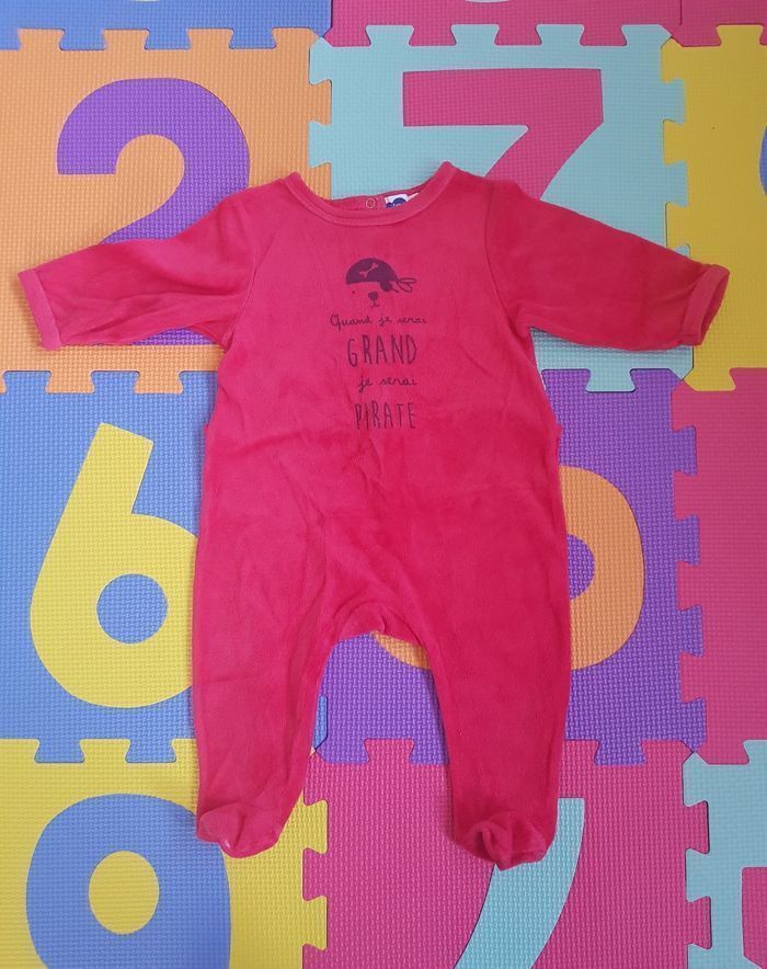 Lot pyjamas chaud 3 mois 59 cm - photo numéro 8
