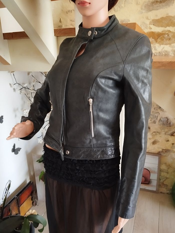 Veste en cuir Redskins - photo numéro 3
