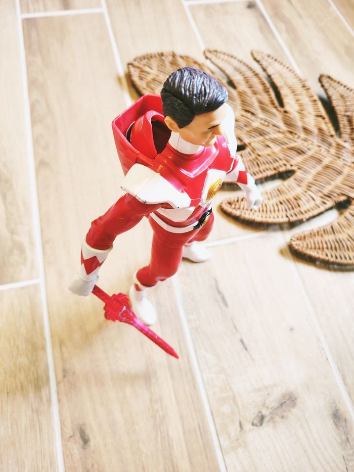 🙅Power rangers mighty morphin grande Jason figurine du ranger rouge auto morphing🙅Power rangers mighty morphin grande Billy figurine du ranger bleu auto morphing - photo numéro 4