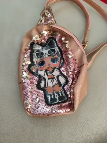 Sac a dos pailleté ou une seule anse