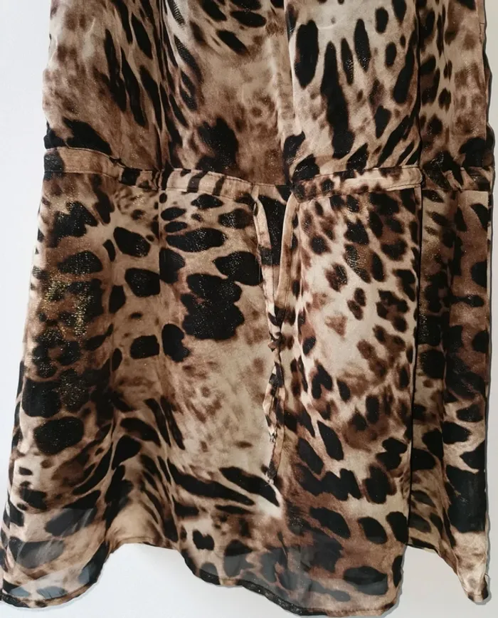 Lot d'une robe et d'une tunique léopard - photo numéro 2