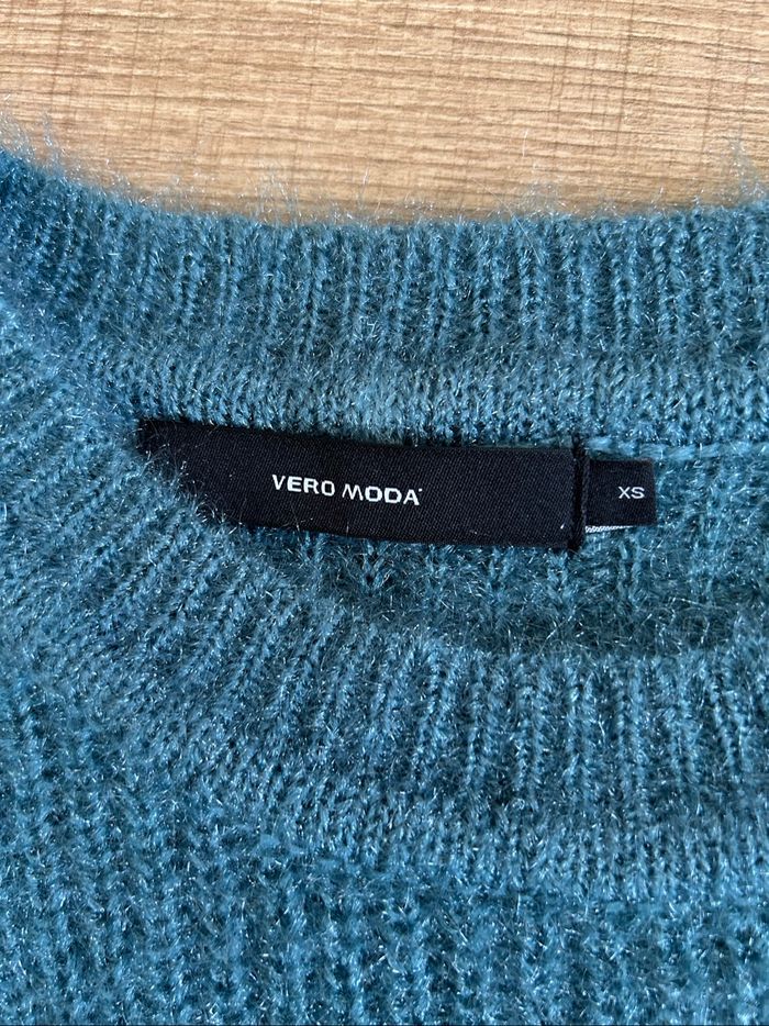 Pull bleu à manches longues Vero Moda taille XS TBE - photo numéro 9