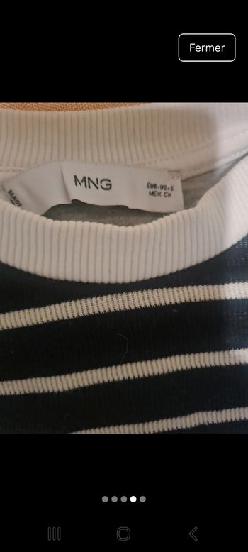 Sweat mango taille s