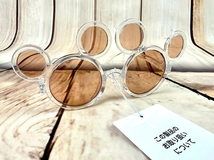 Lunettes de Soleil Disney Tête de Mickey exclusivité Tokyo Disneyland import Japon
