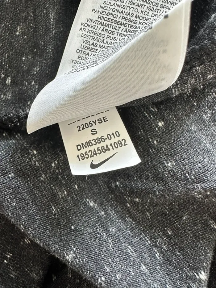 Nike hoodie zipper gris pour femme taille S neuf avec étiquette - photo numéro 9