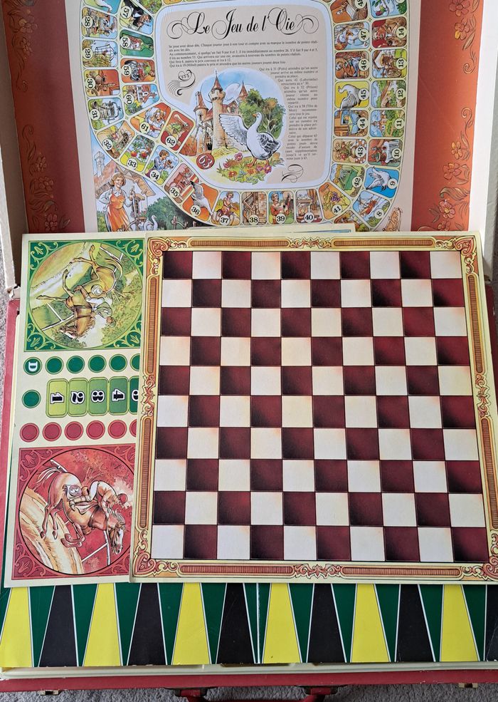 ♟️Ancien coffret de jeux de société Ferriot France - incomplet - photo numéro 6