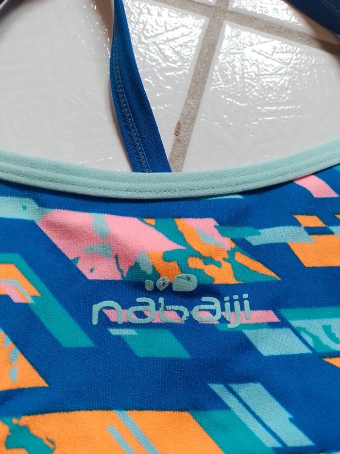 Maillot de bain 2 pièces fille Nabaiji - photo numéro 3