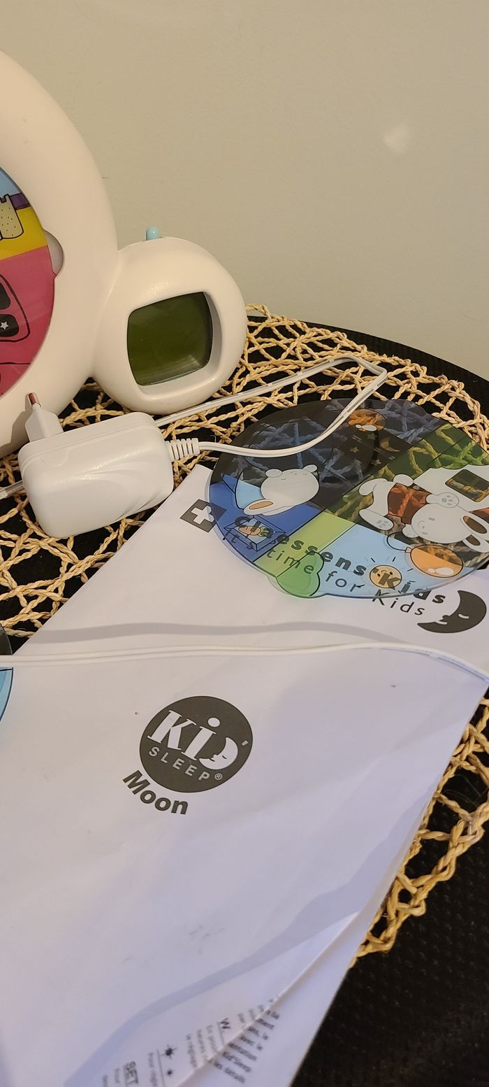 Veilleuses Pabobo Indicateur de lever 3 en 1 Kid'Sleep Moon - photo numéro 4