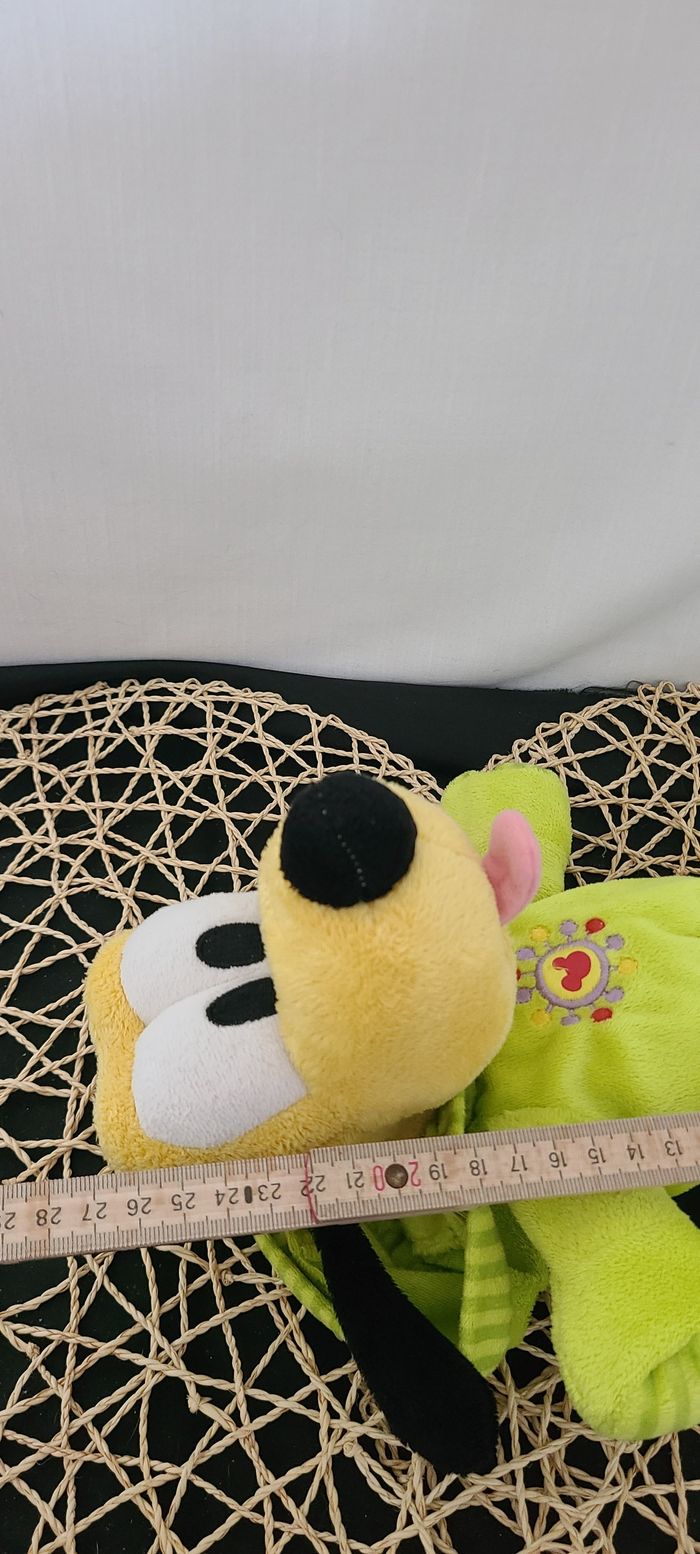 Doudou chien Pluto pyjama vert DISNEY - photo numéro 4
