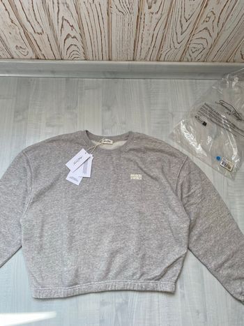 Pull gris neuf kodytown american vintage 