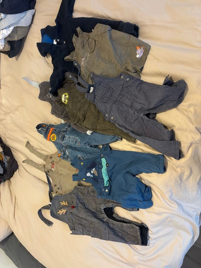 Lot de combinaisons et salopettes 6 mois garçon - photo numéro 2