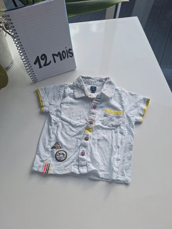 Polo 12 mois Terre de Marins