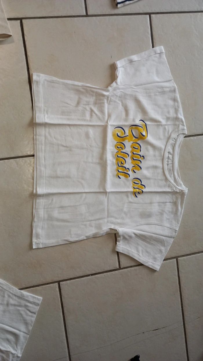 Tee shirt fille Monoprix 12 ans bon état