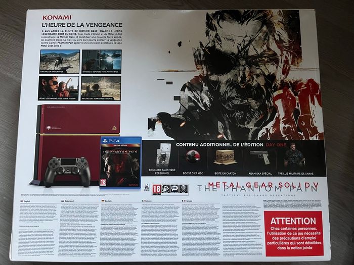 Ps4 édition métal gear neuf - photo numéro 3