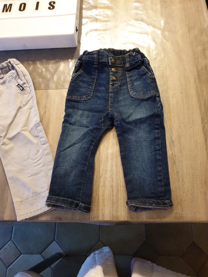2 jeans 18 mois - photo numéro 2