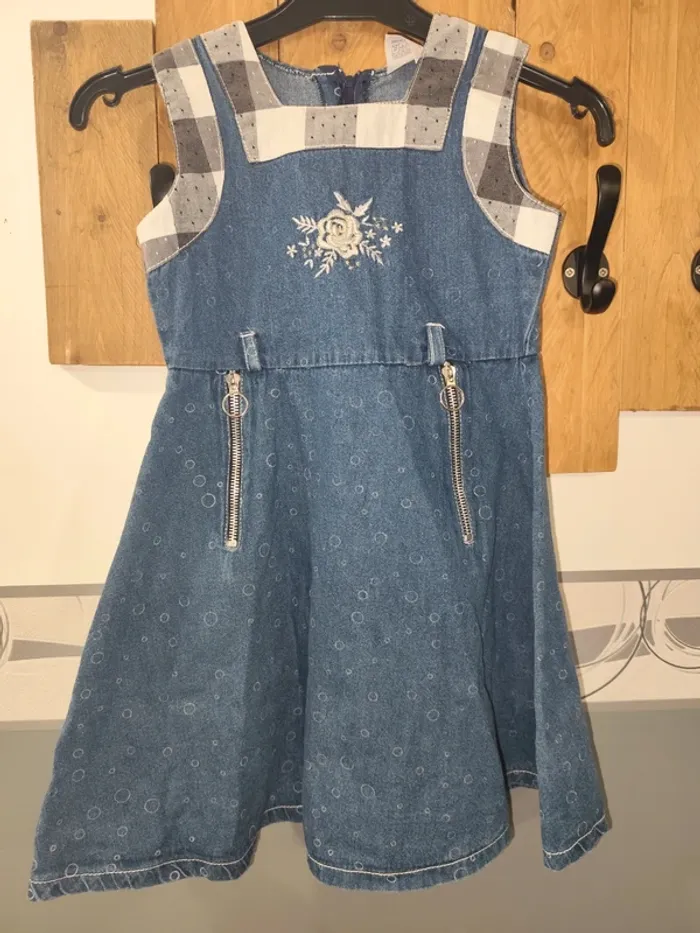 Robe en jean fille