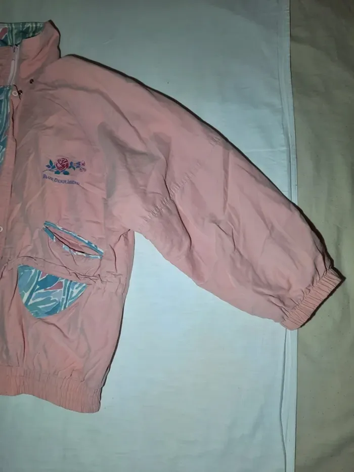 Veste légère vintage blue denim legend - photo numéro 2