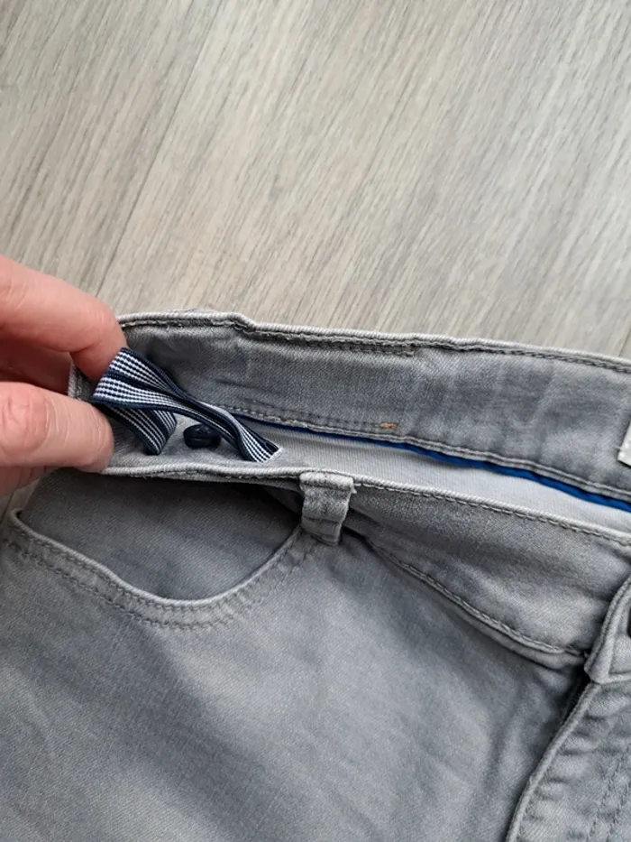 Jeans gris Cyrillus - photo numéro 4