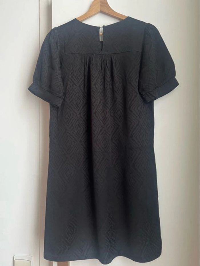 🖤 Robe noire texturée Comptoir des Cotonniers – Taille S - photo numéro 2