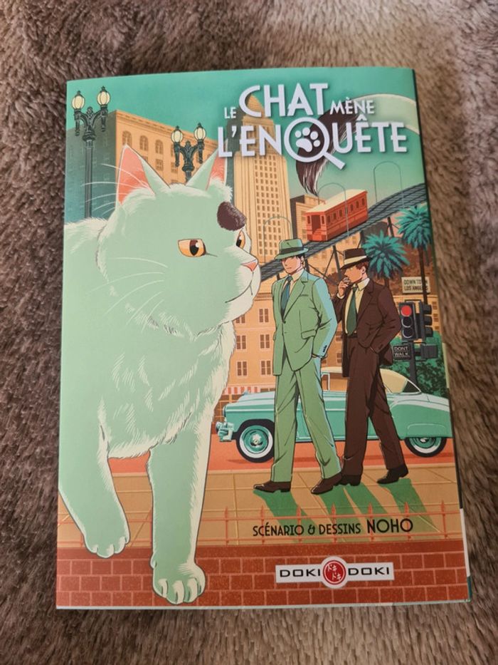 Manga Le chat mène l'enquête