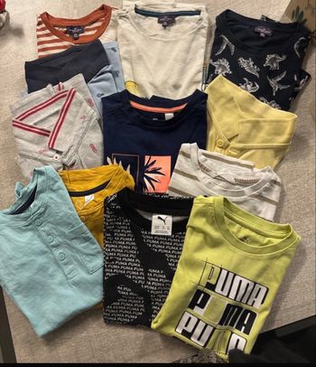 Lot 15 teeshirt garçon