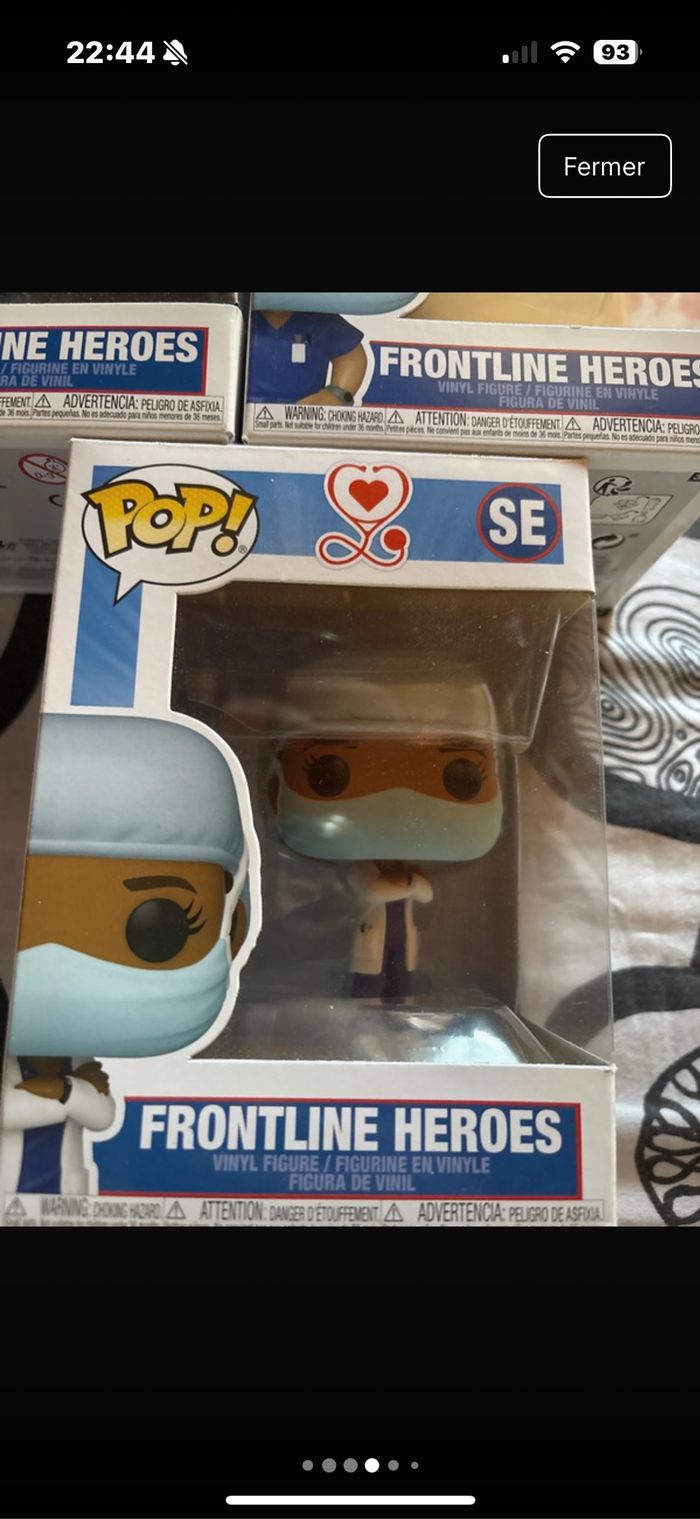 Lot Funkos Frontline Heroes - photo numéro 4